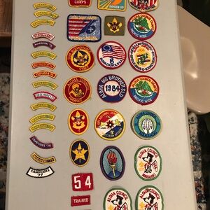 Lot of 39 Boy Scout Collectible Patches from Hawaii dated 70’s and 80’s